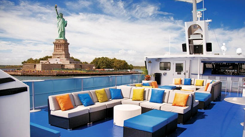 Charter Yacht Spirit of New York Open Air Observation Deck